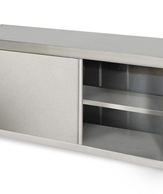 Placard mural inox 1.4m/ht.65cm avec portes