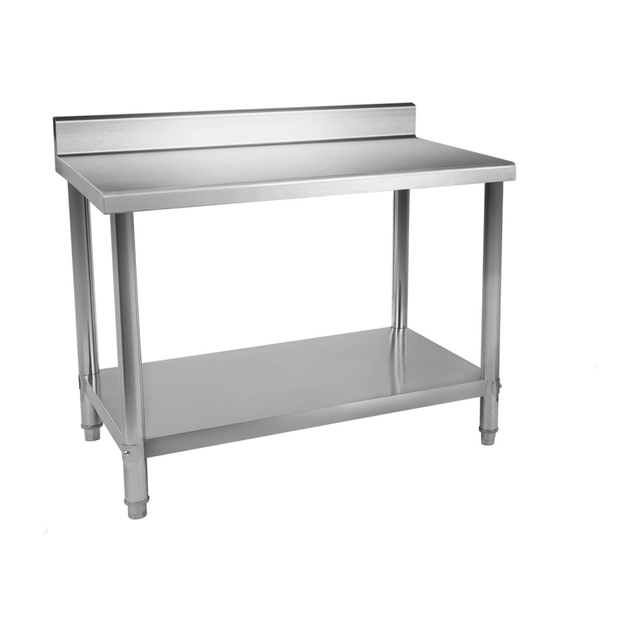 Table inox avec rebord - 140x70 cm - matospro