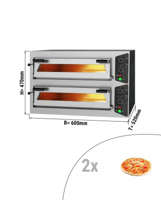 Four à Pizza 1+1x33cm 230V
