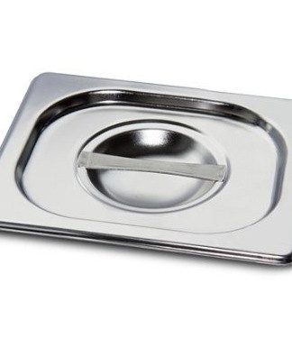 Couvercle inox pour bac 1/6