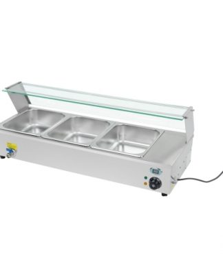 bain marie 3bacs gn1/2
