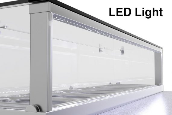Saladette 1,5m led