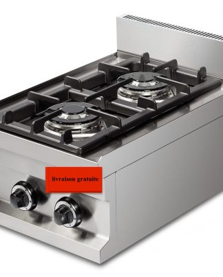 Fourneaux gaz 2 brûleurs