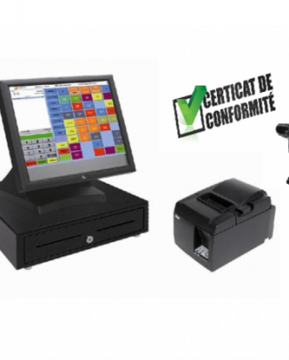 PACK CAISSE ENREGISTREUSE TACTILE J2